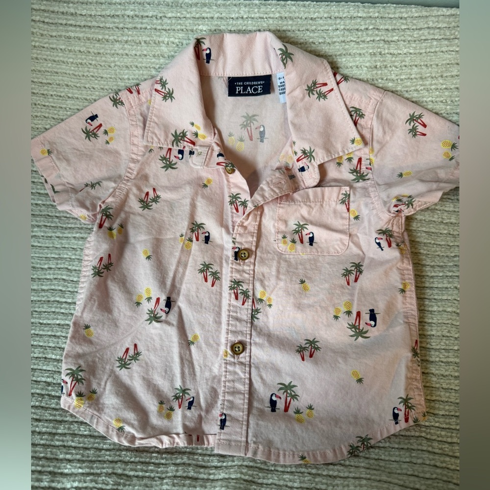 The Children’s Place Hawaiian button down.